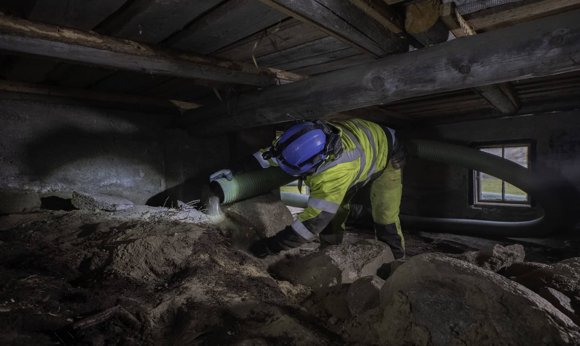 Suurtehoimurointi Alapohjasaneeraus